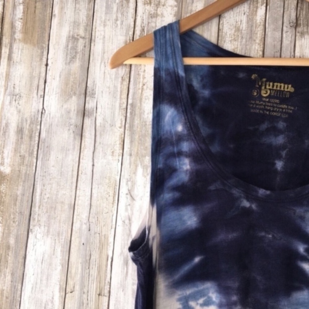 Show Me Your Mumu Johnny Blue Dye Tank - Picture 5 of 5